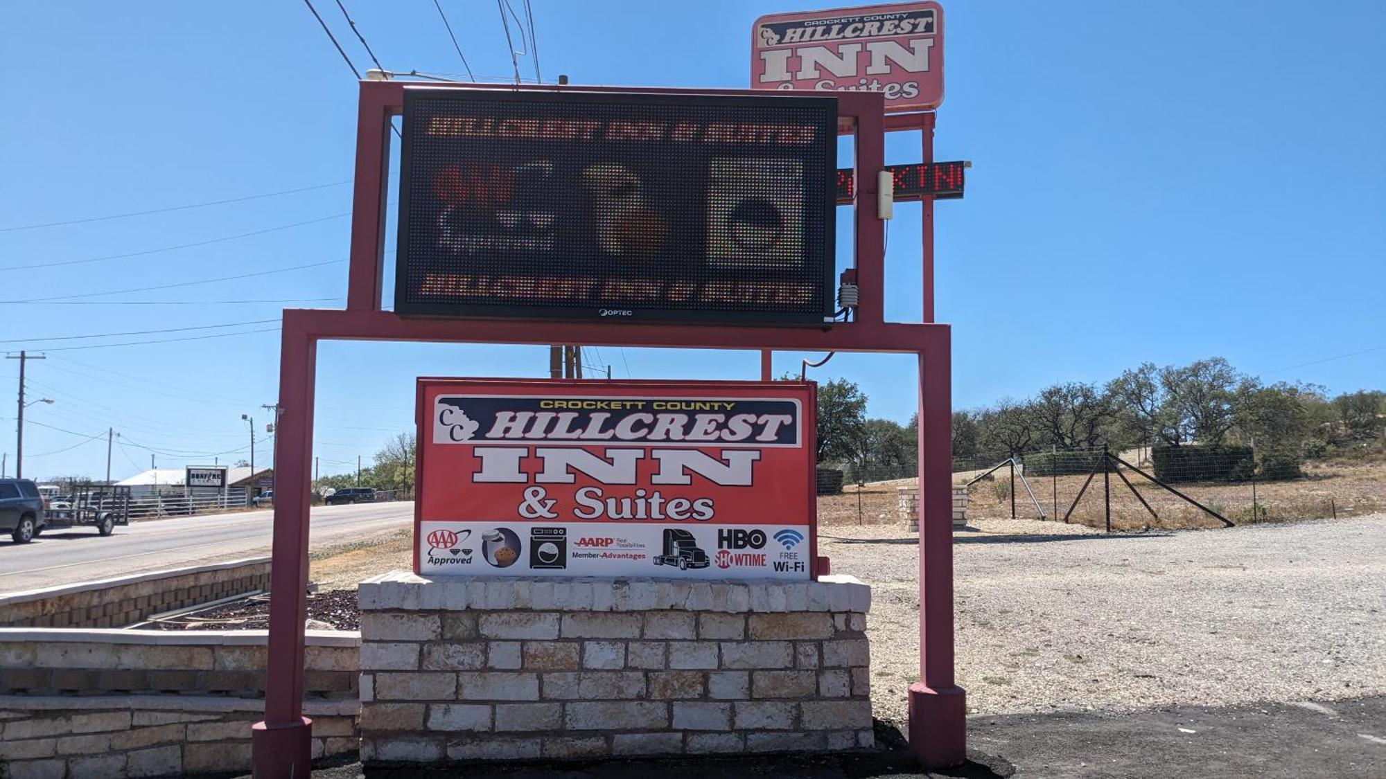 Hillcrest Inn&Suites Ozona Exterior foto